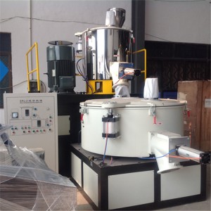 Plastic powder hot and cooling mixer machine